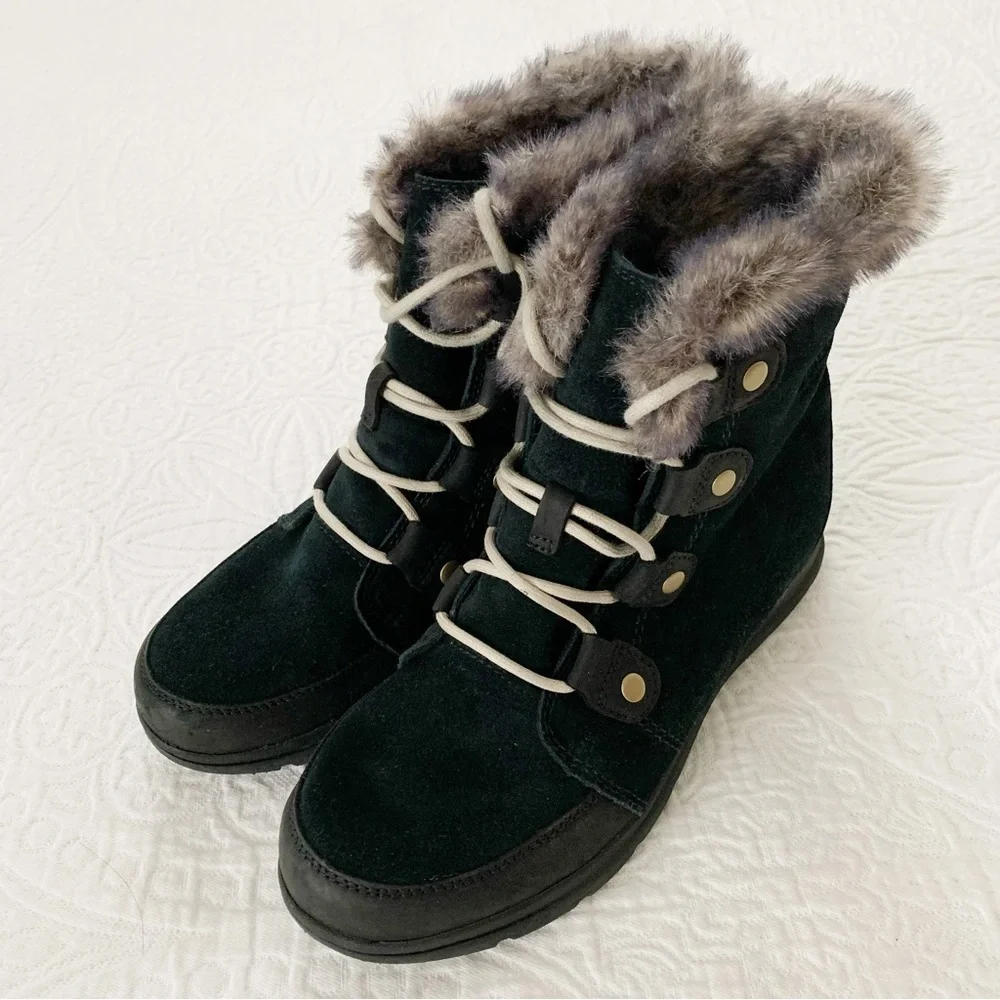 Sorel‎ Women's Explorer Joan Boots, Black